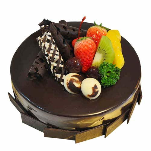 chocolate cake-Happy Birthday
